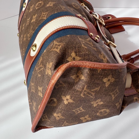 Louis Vuitton Limited Edition Tisse Rayures GM Tote - Picture 8 of 15